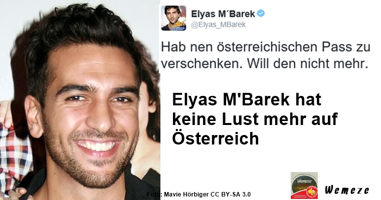 Warum Elyas M’Barek seinen Pass abgeben will